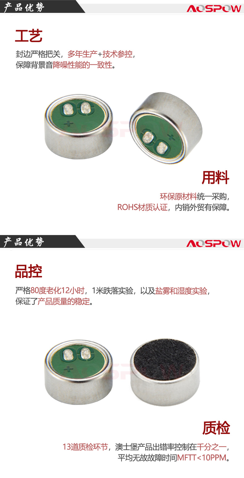 9745學(xué)習(xí)機(jī)咪頭產(chǎn)品優(yōu)勢(shì)