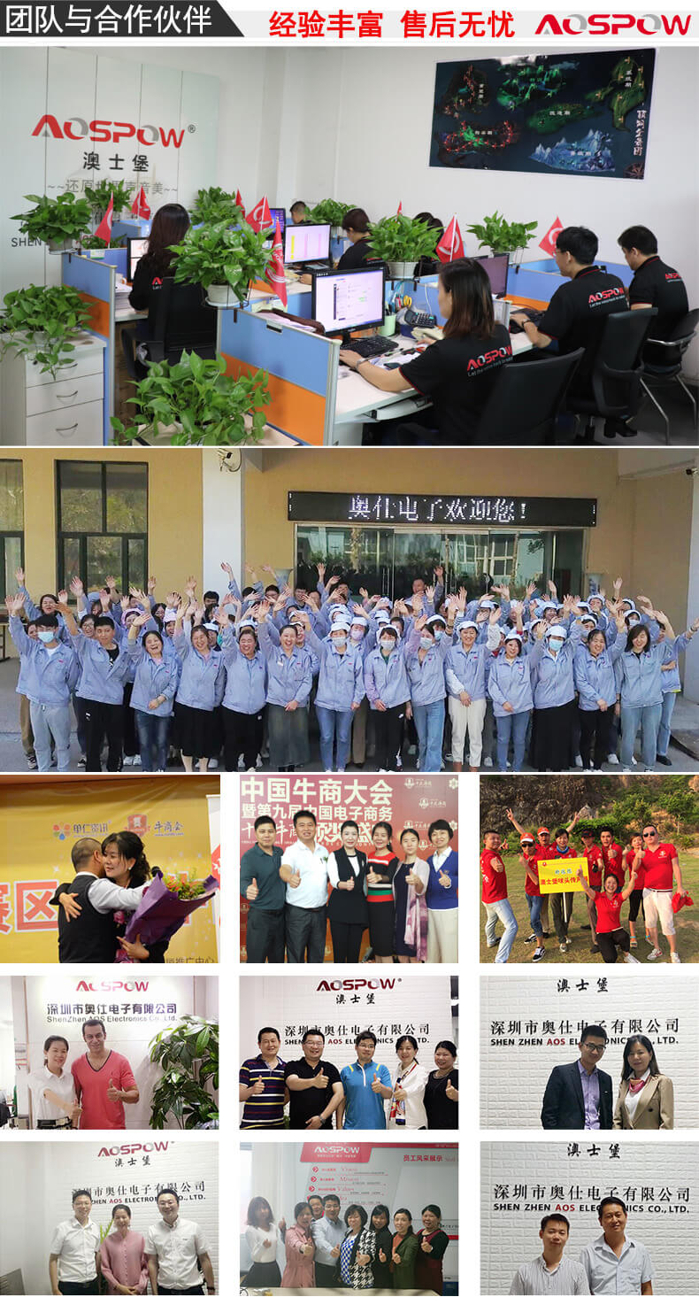 咪頭廠家澳士堡團(tuán)隊與合作伙伴