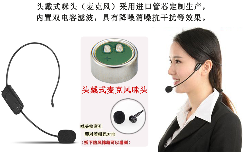 頭戴式咪頭（麥克風）應(yīng)用案例