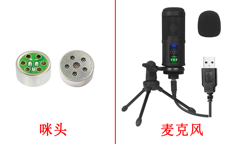 咪頭和麥克風(fēng)區(qū)別